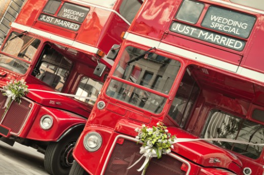 Bus for weddings